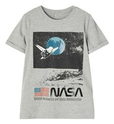 NASA Παιδικό T-shirt Γκρι Name It