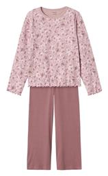 Παιδική Πιτζάμα Χειμωνιάτικη Βαμβακερή Mauve Shadows Name It