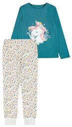 Παιδική Πιτζάμα Χειμωνιάτικη Βαμβακερή Unicorn Name It