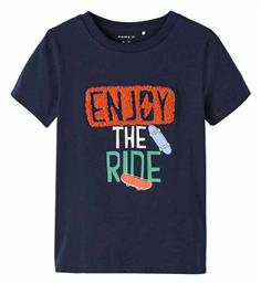 Παιδικό T-shirt Navy Μπλε Name It