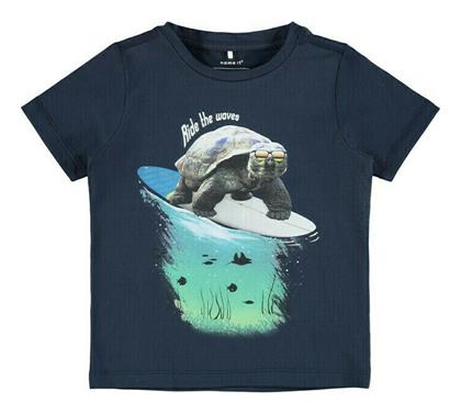 Ride the Wave Παιδικό T-shirt Μπλε Name It