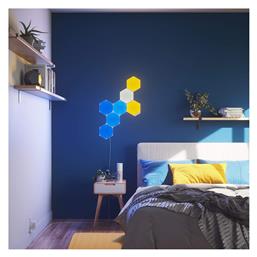 Shapes Hexagons Smarter WiFi Διακοσμητικό Φωτιστικό με Φωτισμό RGB Hexagon LED Nanoleaf
