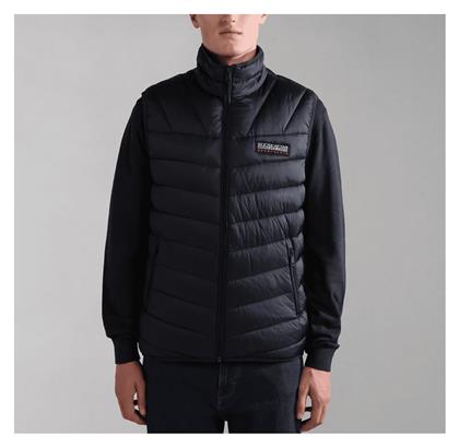 Aerons 3 Αμάνικο Ανδρικό Μπουφάν Puffer Μαύρο NP0A4GJM041 Napapijri