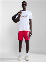 Ανδρικό T-shirt Κοντομάνικο Bright White Napapijri