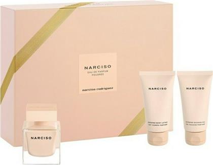 Narciso Rodriguez Narciso Poudree Eau de Parfum 50ml, Body Lotion 50ml & Shower Gel 50ml από το Milva