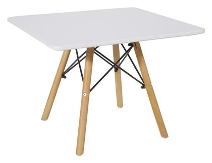 Natali Τετράγωνο Τραπέζι Ξύλινο 60x60x51εκ. Pakketo