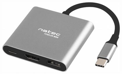 Fowler Mini USB-C Docking Station με HDMI 4K PD Natec