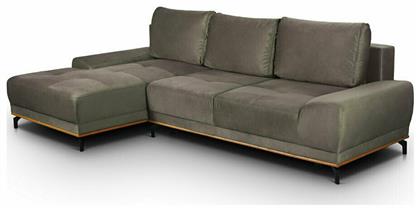 Natura Γωνιακός Καναπές Κρεβάτι 283x164x90εκ. Taupe - Liberta