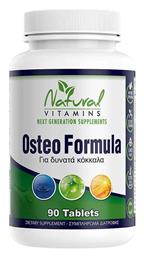 Osteo Formula 90 ταμπλέτες Natural Vitamins