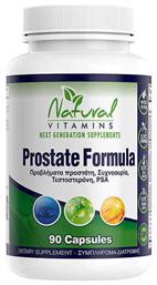 Prostate Formula 90 κάψουλες Natural Vitamins