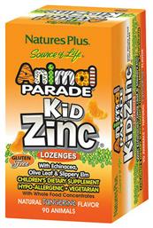 Nature's Plus Animal Parade KidZinc 90 μασώμενες ταμπλέτες - Natures Plus