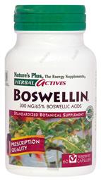 Nature's Plus Boswellin 300mg 60 φυτικές κάψουλες - Natures Plus