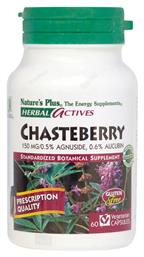 Nature's Plus Chasteberry 150mg 60 φυτικές κάψουλες - Natures Plus