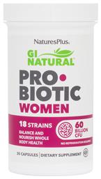 Nature's Plus GI Natural Probiotic Women 30 κάψουλες - Natures Plus