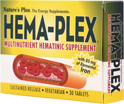 Nature's Plus Hema Plex 30 ταμπλέτες - Natures Plus