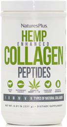 Nature's Plus Hemp Enhanced Collagen Peptides 231gr από το Pharm24