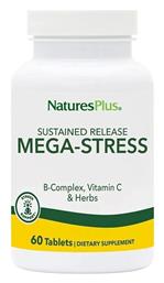 Nature's Plus Mega-Stress Complex 60 ταμπλέτες - Natures Plus