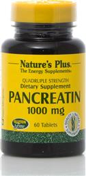 Nature's Plus Pancreatin 1000mg 60 ταμπλέτες από το Pharm24