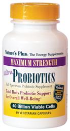 Nature's Plus Probiotics Ultra 60 φυτικές κάψουλες - Natures Plus