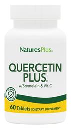 Nature's Plus Quercetin Plus with Bromelain & Vit. C 60 ταμπλέτες - Natures Plus