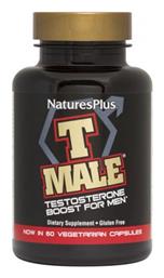 Nature's Plus T-Μale για Άνδρες για την Αύξηση της Ενδογενής Τεστοστερόνης 60 κάψουλες - Natures Plus