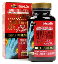Nature's Plus Triple Strength Ultra Rx-Joint Glucosamine, Chondroitin & MSM 120 ταμπλέτες - Natures Plus