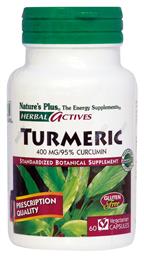 Nature's Plus Turmeric 400mg 60 φυτικές κάψουλες - Natures Plus
