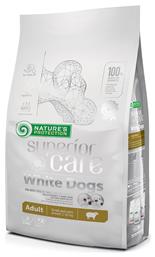 Nature's Protection Superior Care White Dogs Adult Small 10kg Ξηρά Τροφή χωρίς Σιτηρά για Ενήλικους Σκύλους Μικρόσωμων Φυλών με Αρνί - Natures Protection