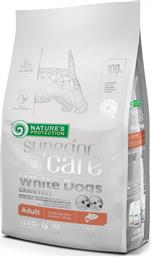 Nature's Protection Superior Care White Dogs Grain Free Salmon Adult Small & Mini Breed 1.5kg από το Plus4u