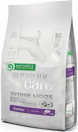 Nature's Protection Superior Care White Dogs Grain Free Salmon Junior All Breeds 1.5kg