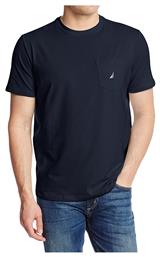 Ανδρικό T-shirt Navy Μπλε Μονόχρωμο Nautica