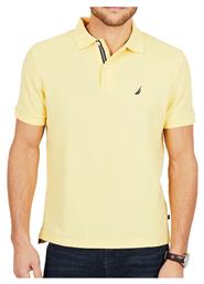 Performance Ανδρικό T-shirt Polo Κίτρινο Nautica