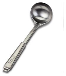 Acer Βαθιά Κουτάλα Σούπας Ανοξείδωτη Γκρι 32cm 1τμχ Nava