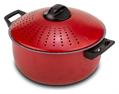 Taurus Βαθιά Κατσαρόλα από Αλουμίνιο 4.5lt / 24cm Nava