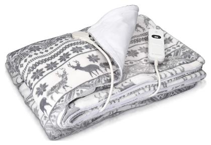 45274.04.01 Ημίδιπλη Ηλεκτρική Κουβέρτα Γκρι 120W Navaris