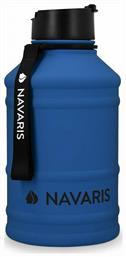 Αθλητικό Ανοξείδωτο Παγούρι 2200ml Μπλε Navaris