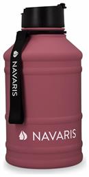 Αθλητικό Ανοξείδωτο Παγούρι 2200ml Κόκκινο Navaris