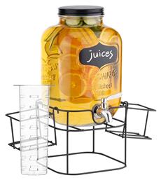 Διανεμητής Ποτού Γυάλινος με Βρυσάκι 5lt Navaris