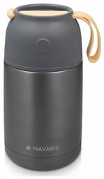 Δοχείο Φαγητού Θερμός Inox Γκρι 450ml Navaris