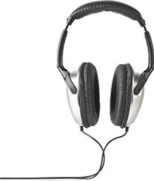 Nedis HPWD1201 Ενσύρματα Over Ear Ακουστικά Τηλεόρασης Ασημί