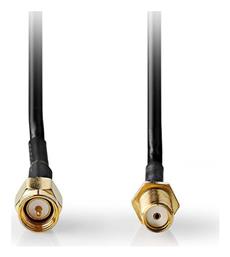 Καλώδιο SMA male / SMA female - SMA male / SMA female 5m (CSGL02010BK50) Nedis