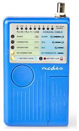 LAN Cable Tester Tester Καλωδίων Δικτύου Nedis