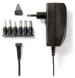 Ρυθμιζόμενο Universal Τροφοδοτικό 12V 2.25A 27W με σετ βυσμάτων (ACPA007) Nedis