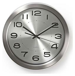 Ρολόι Τοίχου Μεταλλικό Ø30cm Nedis