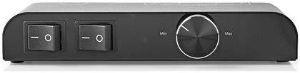 Speaker Control Box Επιλογέας Ήχου 2-Way Banana Volume Control Nedis