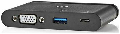 USB-C Docking Station με PD (TCARF220BK) Nedis