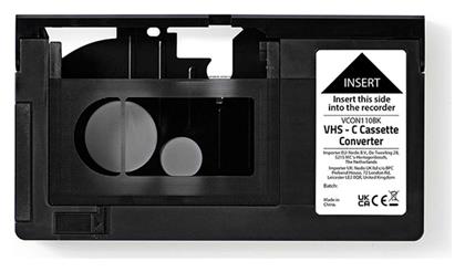 VHS-C To VHS Cassette Converter VCON110BK Nedis