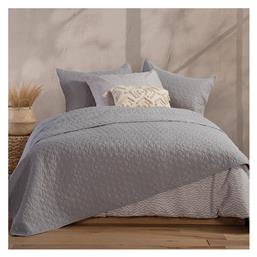 Nef-Nef Homeware Candy Κουβερλί Υπέρδιπλο Microfiber Grey 230x240cm - Nef Nef