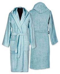 Nef-Nef Homeware Comfort Μπουρνούζι με Κουκούλα Aqua 450gr/m² - Nef Nef