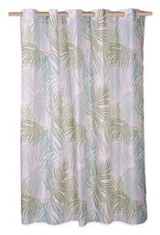 Nef-Nef Homeware Amazon Κουρτίνα Μπάνιου 180x180cm Πράσινο - Nef Nef